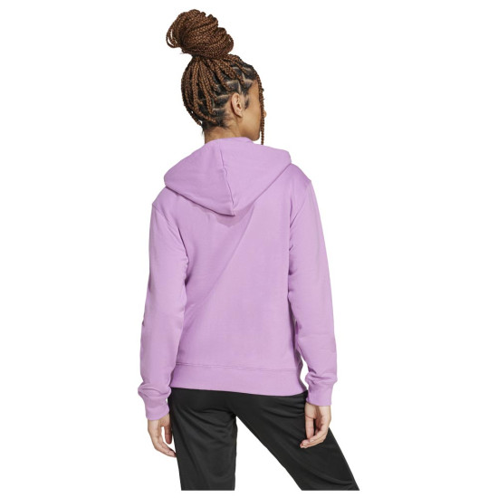 Adidas Γυναικεία ζακέτα Essentials Linear Logo Full-Zip Hoodie